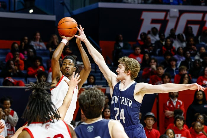 Homewood-Flossmoor New Trier Illinois boys basketball March 8 2024 Nate Latsch 26673